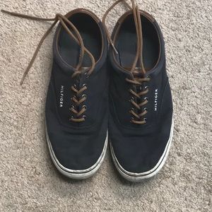 Tommy Hilfiger Navy Casual Sneakers Size 9.5